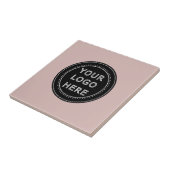 Eleganter und sanfter schwarzer QR-Code Fliese (Seite)