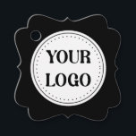 Eleganter und sanfter schwarzer QR-Code Geschenkanhänger<br><div class="desc">Dieses Design ist für alle zugänglich. Fühlen Sie sich frei,  um das Logo,  Bilder,  stilvolle Black QR Code Design anpassen | Elegante Brandext und Farben nach Ihren Vorlieben. Vielen Dank.</div>