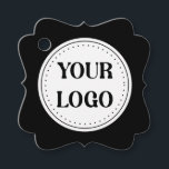 Eleganter und sanfter schwarzer QR-Code Geschenkanhänger<br><div class="desc">Dieses Design ist für alle zugänglich. Fühlen Sie sich frei,  um das Logo,  Bilder,  stilvolle Black QR Code Design anpassen | Elegante Brandext und Farben nach Ihren Vorlieben. Vielen Dank.</div>