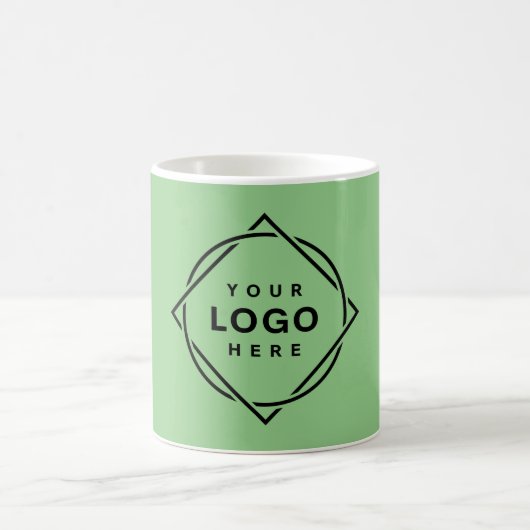 Eleganter und sanfter schwarzer QR-Code Kaffeetasse (Mittel)