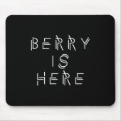 Eleganter und sanfter schwarzer QR-Code Mousepad (Vorne)