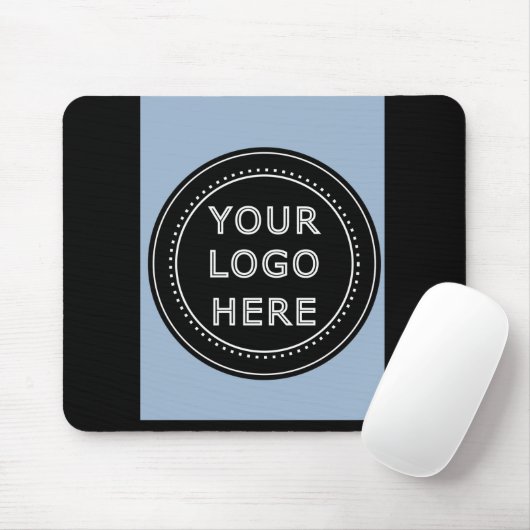 Eleganter und sanfter schwarzer QR-Code Mousepad (Mit Mouse)