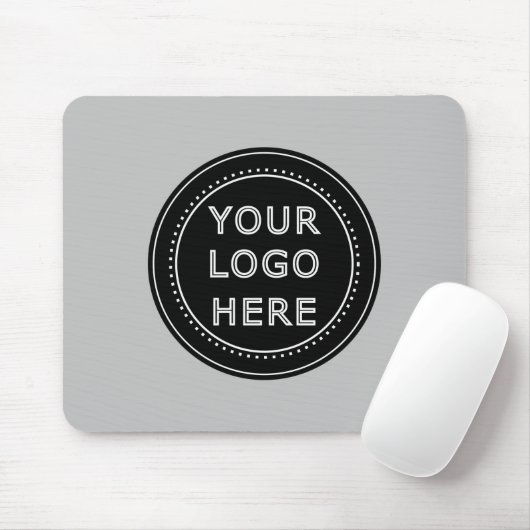 Eleganter und sanfter schwarzer QR-Code Mousepad (Mit Mouse)