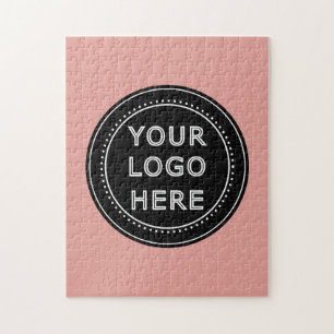 Eleganter und sanfter schwarzer QR-Code Puzzle