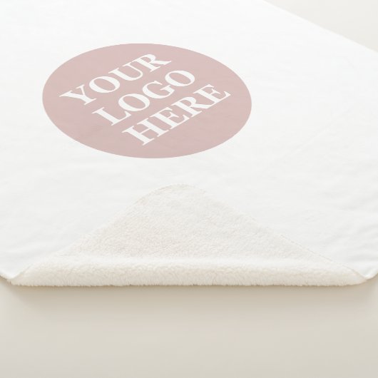 Eleganter und sanfter schwarzer QR-Code Sherpadecke (3/4)