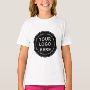 Eleganter und sanfter schwarzer QR-Code T-Shirt