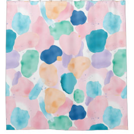 Eleganter und subtiler Abstrakter Duschvorhang