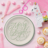 Eleganter Urlaub mit Merry und Bright Pappteller (Party)