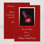 Eleganter Urlaub Save the Date (Vorne/Hinten)