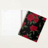 Eleganter Valentinstag Schwarz & Rote Rose Planer (Anzeige)