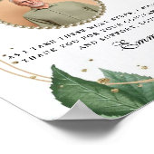 Eleganter Vater der Braut Danke, dass Sie eine Ide Poster (Ecke)