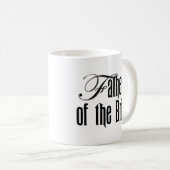 Eleganter Vater der Braut Kaffeetasse (VorderseiteRechts)