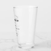 Eleganter Vater des Bräutigams Glas (Links)