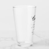 Eleganter Vater des Bräutigams Glas (Rechts)