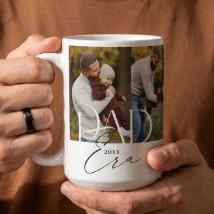Eleganter Vater Era Fotocollage Erster Vatertag Kaffeetasse