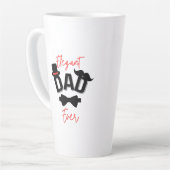 Eleganter Vater je Vatertag Milchtasse (Linke Ecke)