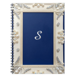 Eleganter Verzierte Fotorahmen Notizblock