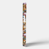 Eleganter Verzierter Rahmen mit Gemischen und Perl Case-Mate iPhone Hülle (Rückseite / Rechts)