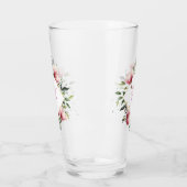 Eleganter Viktorianisch rosa Blumenstrauß Mit Mono Glas (Links)