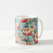 Eleganter Viktorianischer Stil Kaffeetasse (VorderseiteRechts)