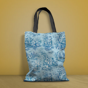Eleganter Vintager aquamariner Jouy Tasche