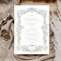 Eleganter Vintager Barockstil