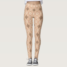 Eleganter Vintager Barocktag Leggings