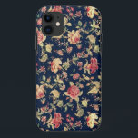 Eleganter Vintager BlumenRose iPhone Fall Case-Mate iPhone Hülle<br><div class="desc">Dieser Fall kennzeichnet ein Vintages Blumenmuster.</div>