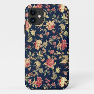 Eleganter Vintager BlumenRose iPhone Fall Case-Mate iPhone Hülle
