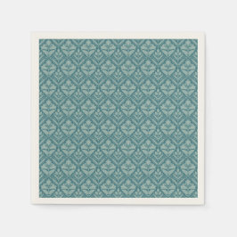 Eleganter Vintager Damast-Klassischer Zierzauber Serviette