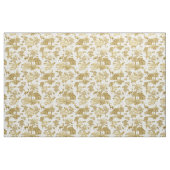 Eleganter Vintager Goldgräber Stoff (Yard (91,4 cm))