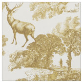 Eleganter Vintager Goldgräber Stoff (Nahaufnahme)