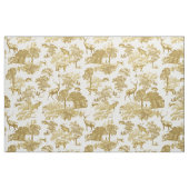 Eleganter Vintager Goldgräber Stoff (Fat Quarter (45,7 x 55,9 cm))