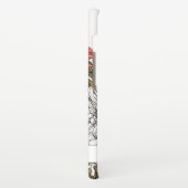 Eleganter Vintager Name für Blumenschrift Samsung Galaxy Hülle (Linke Seite)