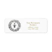 Eleganter Vintager Queen Bee Butterfly Kranz (Vorne)