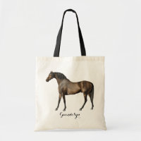 Eleganter Vintager Reitsport Individuelle Name