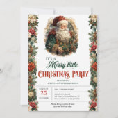 Eleganter Vintager Retro-Klassiker Einladung (Vorderseite)