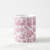 Eleganter Vintager Rottöckchen Kaffeetasse (Mittel)