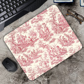 Eleganter Vintager Rottöckchen Mousepad