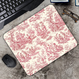 Eleganter Vintager Rottöckchen Mousepad