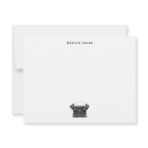 Eleganter, Vintager Schreibmaschinenflat