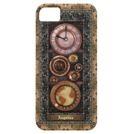 Eleganter Vintager Steampunk Timepiece Case-Mate iPhone Hülle