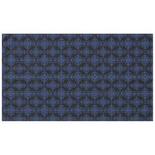 Eleganter Vintager Stil Damask Blau Tischdecke (Vorderseite (Horizontal))