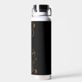 Eleganter, Vintager, Viktorianischer Steampunk Per Trinkflasche (Rückseite)