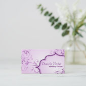 Eleganter Visitenkarte (Stehend Vorderseite)