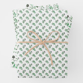 Eleganter Volkstümlicher Urlaub im Grünen Wasser Geschenkpapier Set (Beispiel)