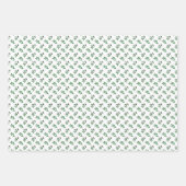 Eleganter Volkstümlicher Urlaub im Grünen Wasser Geschenkpapier Set (Vorderseite)