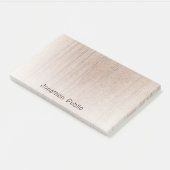 Eleganter Vorlagenentwurf Trendy Distressed Text Post-it Klebezettel (angewinkelt)