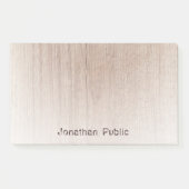 Eleganter Vorlagenentwurf Trendy Distressed Text Post-it Klebezettel (Vorderseite)