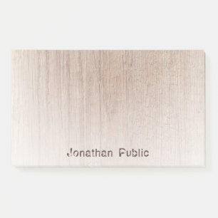 Eleganter Vorlagenentwurf Trendy Distressed Text Post-it Klebezettel